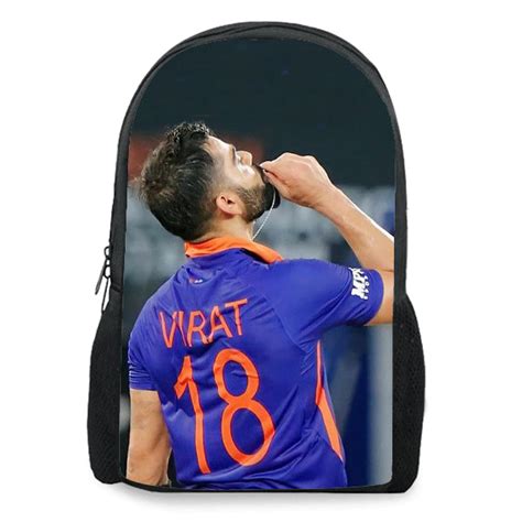 virat kohli leather bag.